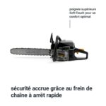 Tronçonneuse Élagueuse Alpina sécurité
