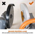 Découpeuse Béton 2000W protège
