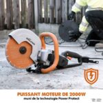 Découpeuse Béton 2000W puissante