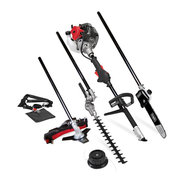 Combi-Elagueuse-Et-Taille-Haie-Sur-Perche-Thermique-Accessoires