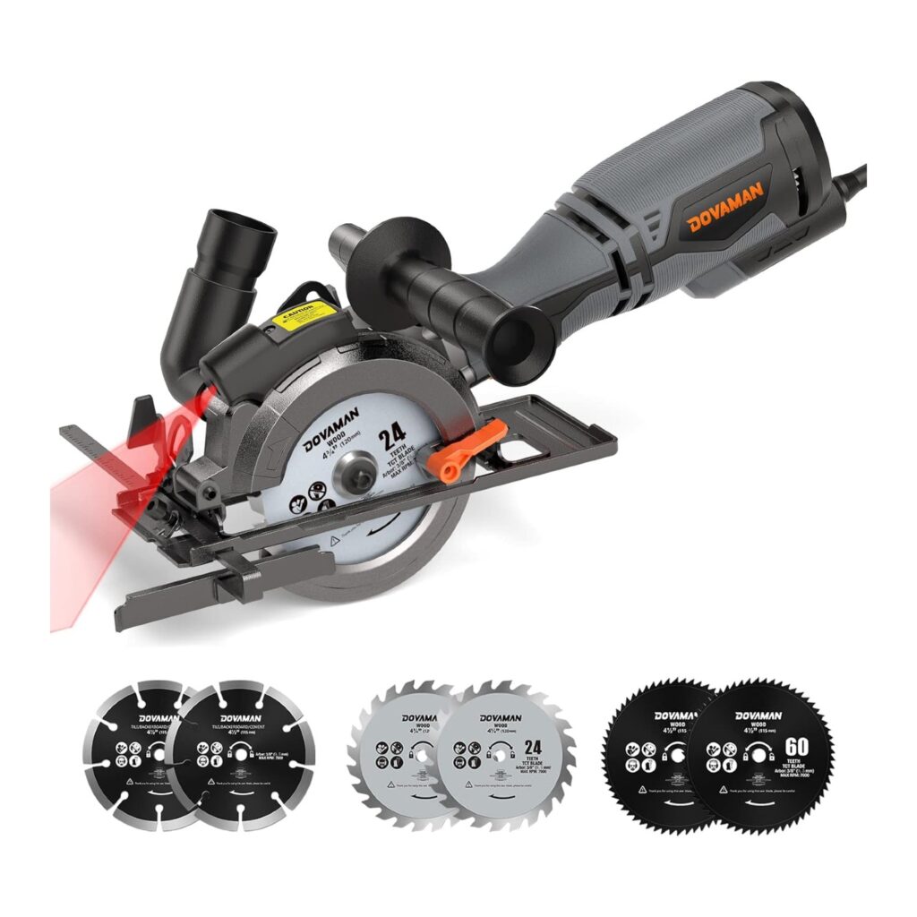 Mini Scie Circulaire Plongeante FERM CSM1043 - Kit Complet - Neuf En Boîte