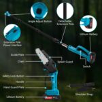 Coupe Branche Télescopique Électrique Sans Fil Techniques