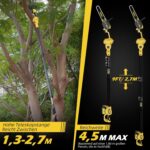 Élagueuse Grande Hauteur extensible