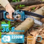 Mini Tronçonneuse 8 Pouces 2200W