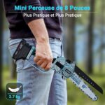 Mini Tronçonneuse 8 Pouces Mini