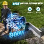 Mini Tronçonneuse Avec Manche 800W