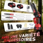 Mini Tronçonneuse Brushless avec Accessoires