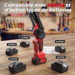 Mini Tronçonneuse Brushless compatibilité