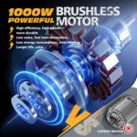 Mini Tronçonneuse Puissante Brushless