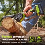 Petite Tronconneuse À Main Compact