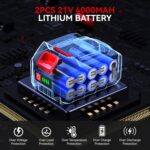 Taille Haie Télescopique Batterie avec Batterie