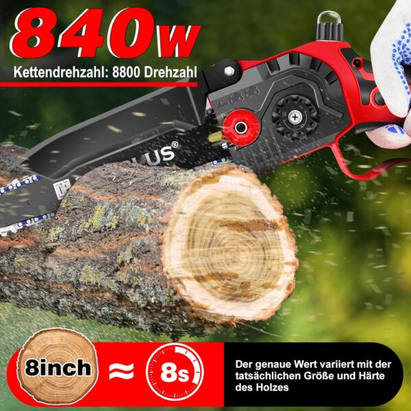 Tronçonneuse 20 centimètres 840W