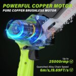 Tronçonneuse Hauteur moteur puissant