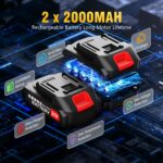 Tronconneuse Jardinage Batterie Rechargeable