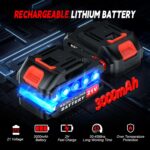 Tronçonneuse Perche 21V avec batteries
