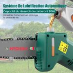 Tronçonneuse Sur Perche Télescopique Lubrification