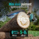 petite tronçonneuse puissante Mini