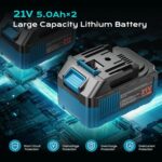Mini Tronçonneuse à Batterie Brushless 21V