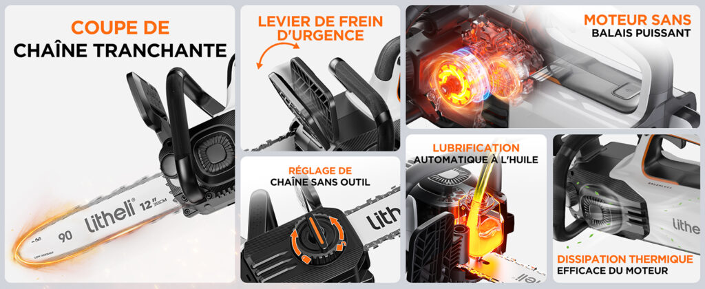 Tronçonneuse Double Batterie Banniere 1