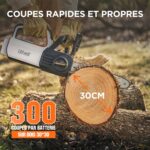 Tronçonneuse Double Batterie Rapide