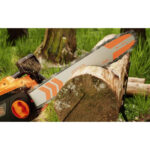Tronçonneuse Électrique 1800 W Guide de 35 Cm Bois
