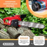 Tronçonneuse Filaire Confortable et Pratique