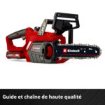 Tronçonneuse Rouge Guide Chaine de Haute Qualité