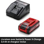 Tronçonneuse Rouge avec Batterie