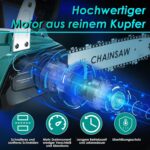 Tronçonneuse sans Fil Brushless avec Moteur